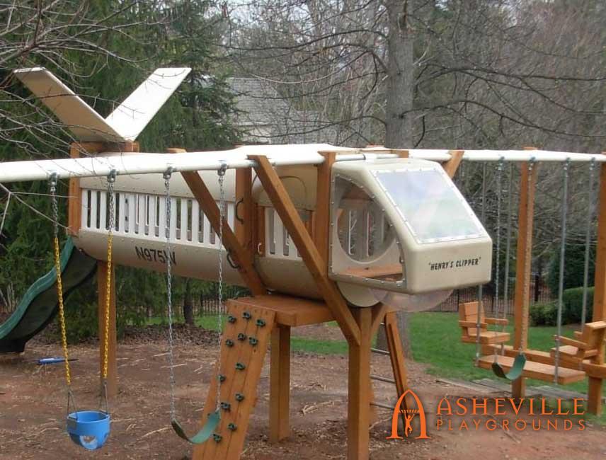 Seaplane Themed Playground