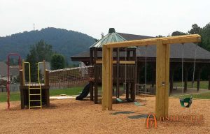 Renovation of Cherry Blossom Cove subdivision play area - Asheville Playgrounds