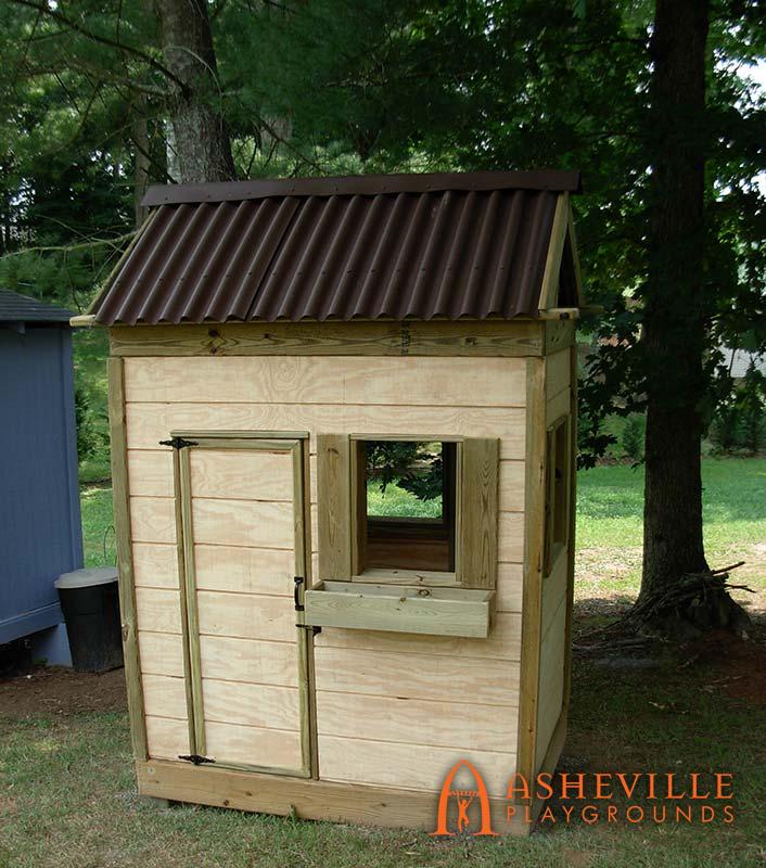 Small Wooden Playhouse