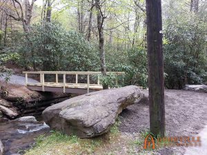 Creek bridge in Montreat, NC - Asheville Playgrounds