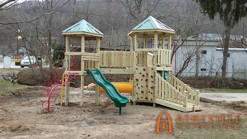 Finished Campground Play Area