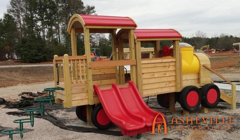 Knightdale themed train