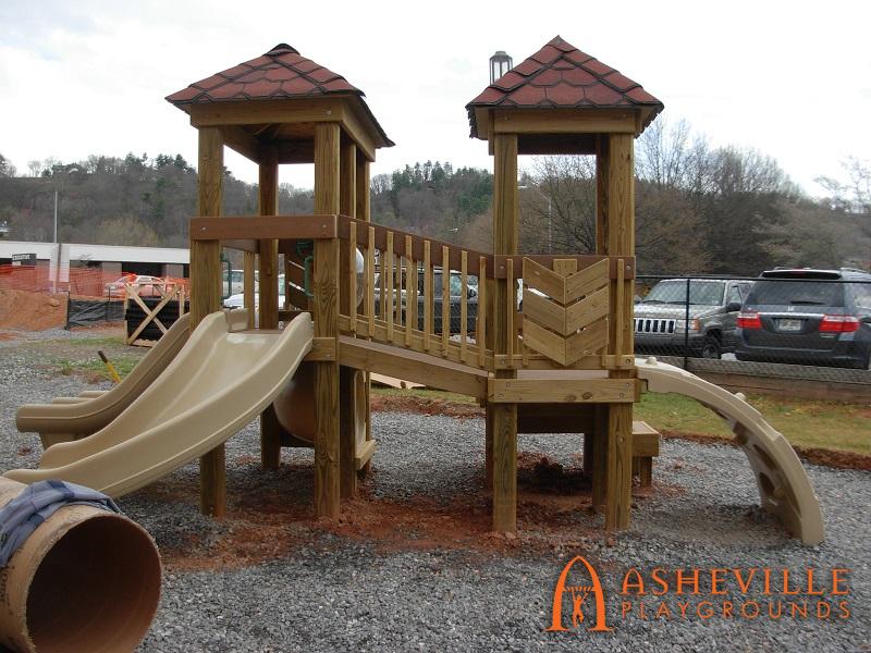 Toddler Play Structure Back Side